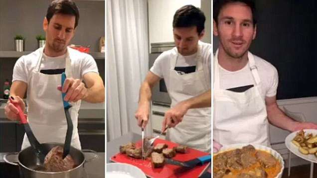 Messi foodie