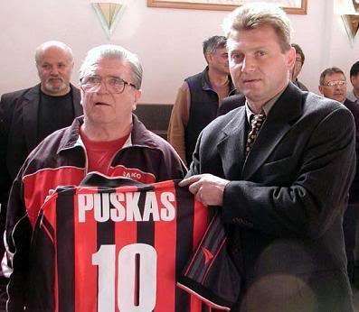 Budapest Honved retired Puskas’ number ten jersey