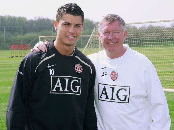 Sir Alex Ferguson Cristiano Ronaldo Manchester United