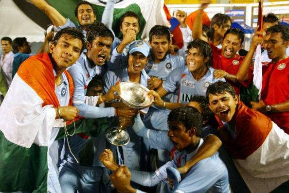 India lifted the U-19 WC trophy in 2008 under Kohli&rsquo;s captaincy