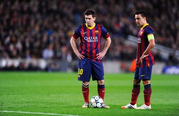 Xavi Lionel Messi