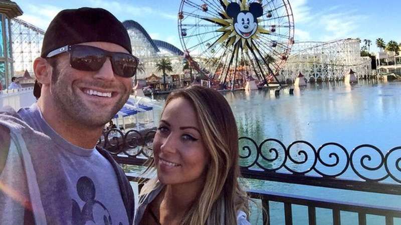 Zack Ryder and Emma enjoy their downtime at Disney World.
