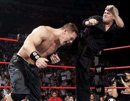 Cena faced Eric Bischoff in 2005