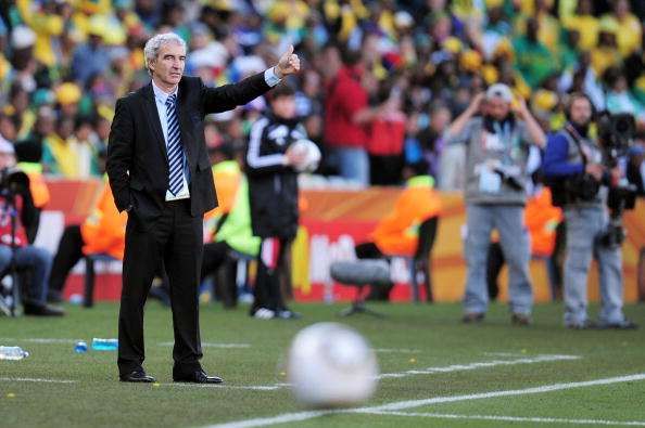 Raymond Domenech was the manager of France