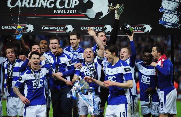 Birmingham City won the League Cup in 2011&nbsp;