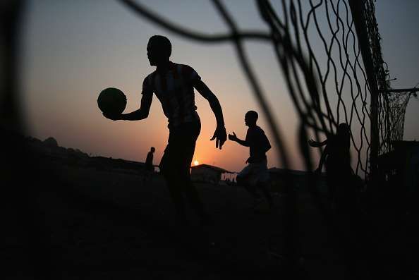 A footballer died when he was pulled in by the strong currents of the Zambezi river