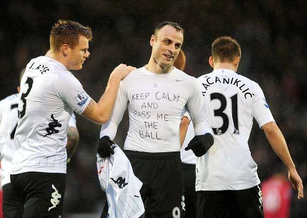 Berbatov shirt message