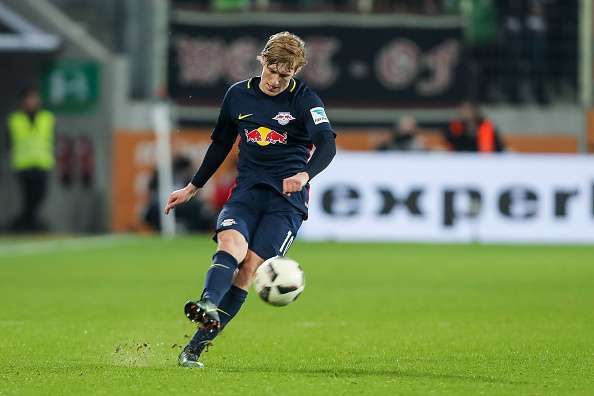Emil Forsberg free-kick