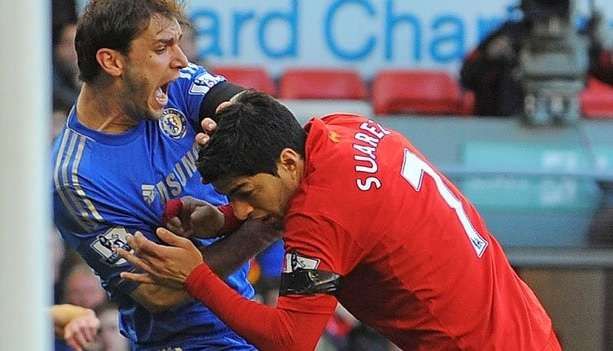 Luis Suarez bite