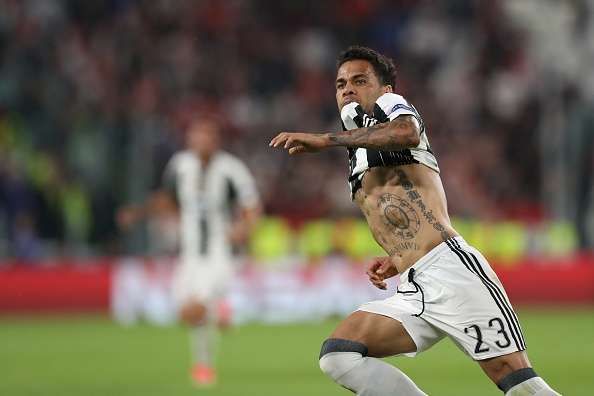 Dani Alves Juventus Monaco UEFA Champions League