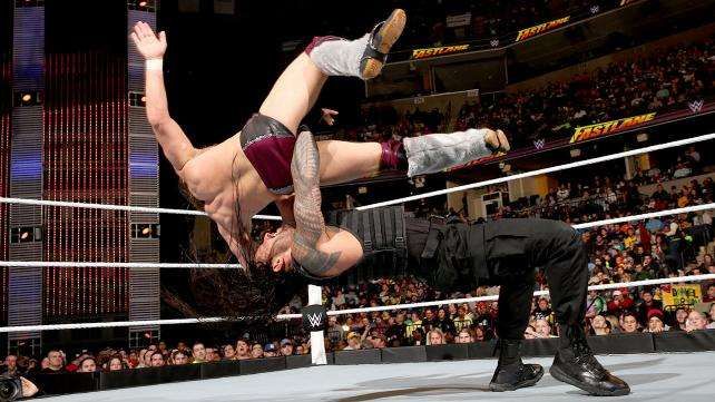 Image result for wwe roman reigns spear daniel bryan