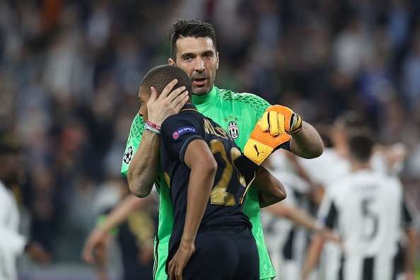 Kylian Mbappe Gianluigi Buffon