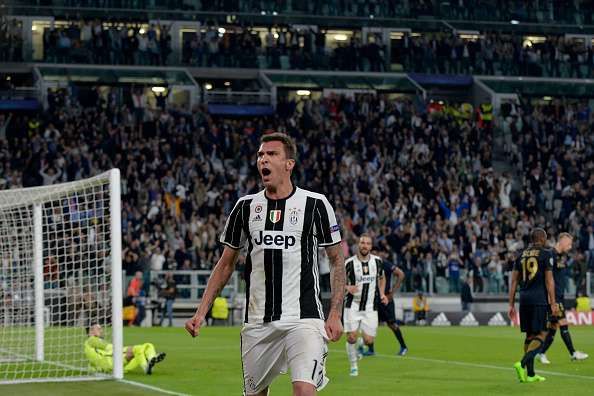 Mario Mandzukic Juventus Monaco Champions League