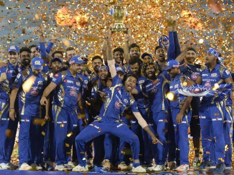 MI won their 3rd IPL title in 2017.