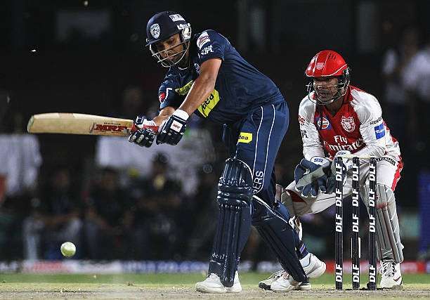 Rohit Sharma in action during IPL 2010
