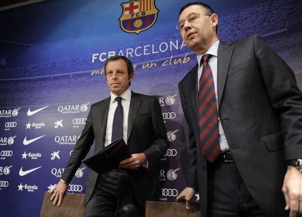 Sandro Rosell Josep Maria Bartomeu