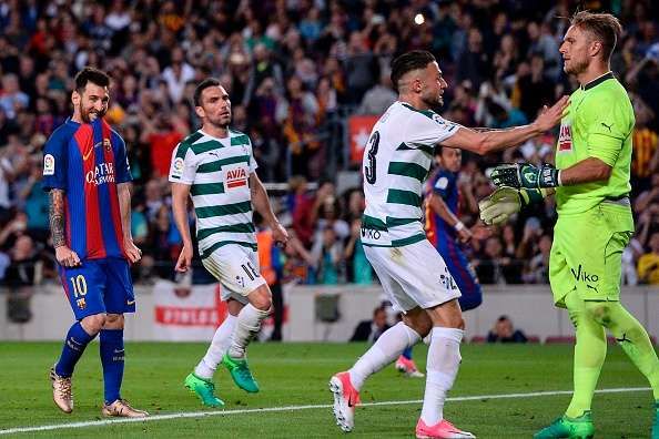 Yoel Rodriguez Eibar Barcelona