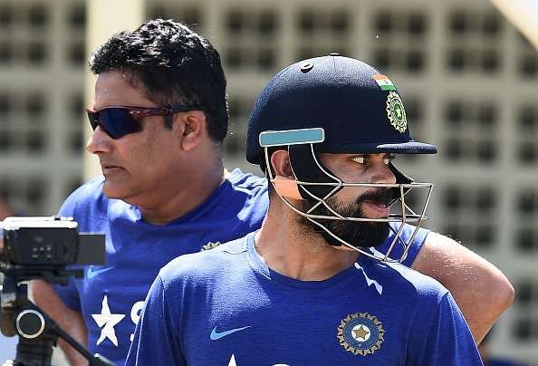 Anil Kumble Virat Kohli