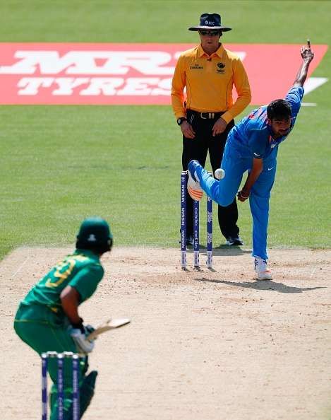 Jasprit Bumrah Champions Trophy vert