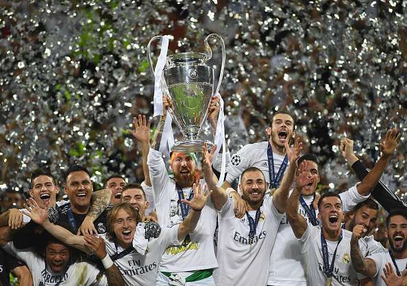 Real Madrid successfully defended their Champions League title in 2016-17