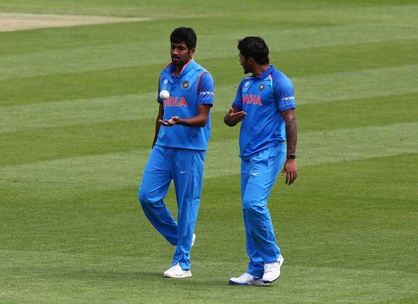 Umesh Yadav and Jasprit Bumrah