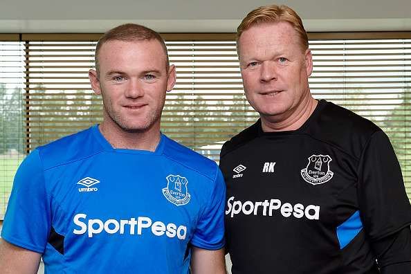 Koeman Rooney Everton