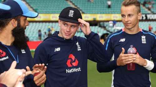 England leg-spinner Mason Crane