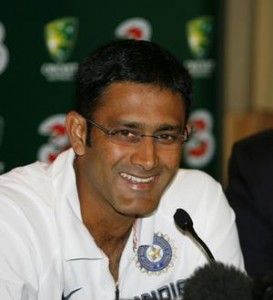 Anil Kumble made sure that India held its fort in the last Home series