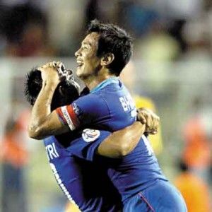 Bhaichung and Sunil Chhetri