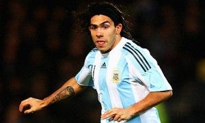 Carlos Tevez will be one of the eight players being rested by Argentina for the Greece game