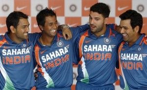 In the picture but out of the team: Rohit Sharma and Pragyan Ojha