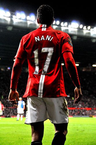 Nani Man of the match Manchester 3 - 1 Arsenal 