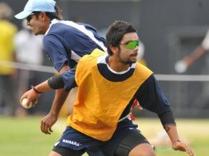 Virat in action