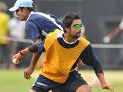 Virat in action