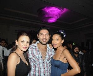 Yuvraj With Babes