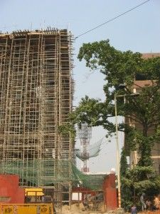 Eden Gardens being renovated for the World Cup. This new stand would see the capacity go up to close to a 100,000 again