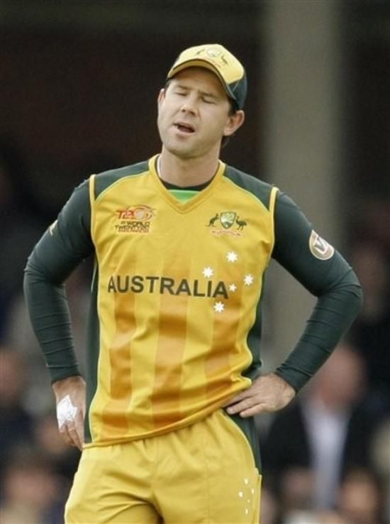 Ricky Ponting has been the butt of criticism for leading a team that has been crowned world champions three times in a row!