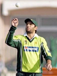 Will he do it? Shahid Afridi will need to unleash himself on the opponents if Pakistan is to go through to the Semis. 